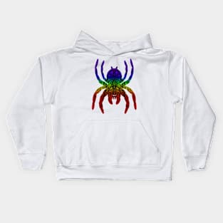 Cross Hatching Tarantula V11 Kids Hoodie